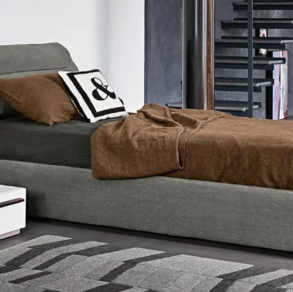 Letto singolo con box contenitore Campo di Bonaldo