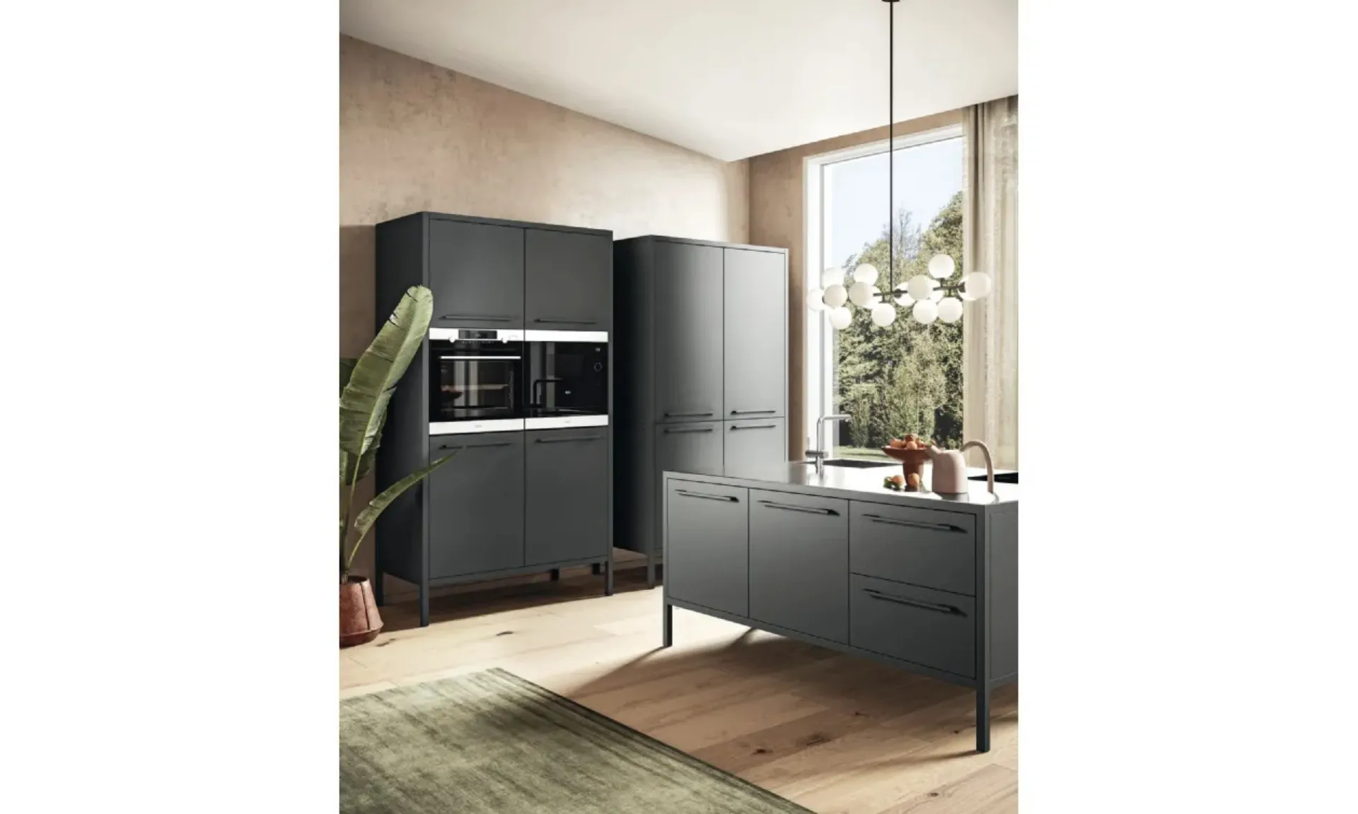 Cucina Frame Tall Units di Fantin